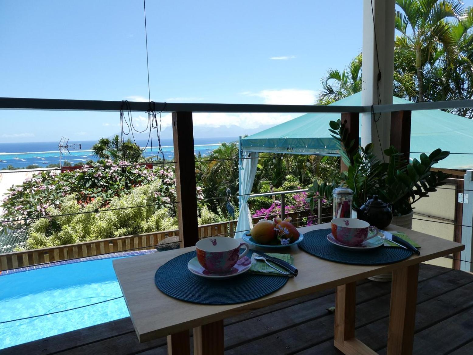 Maeva Sunset View Hotel Punaauia  Ngoại thất bức ảnh